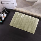 BSCI Shaggy Microfiber Chenille Bath Mat With Latex Backing