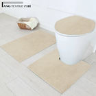 Shaggy Waterproof Toilet Pedestal Mat For Toilet Prevent Shifting